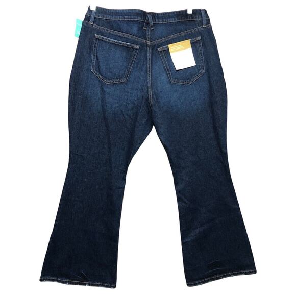 NWT Maurices Goldie Blues 90S Y2k Flair 18W Curvy High Waist Stretch Denim Jeans - Picture 2 of 15